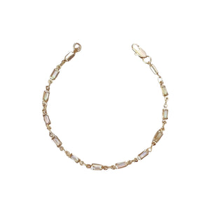 18k Gold Filled Opal Bracelet - Reed House of Jewels 18k Gold Filled Opal Bracelet - Reed House of Jewels