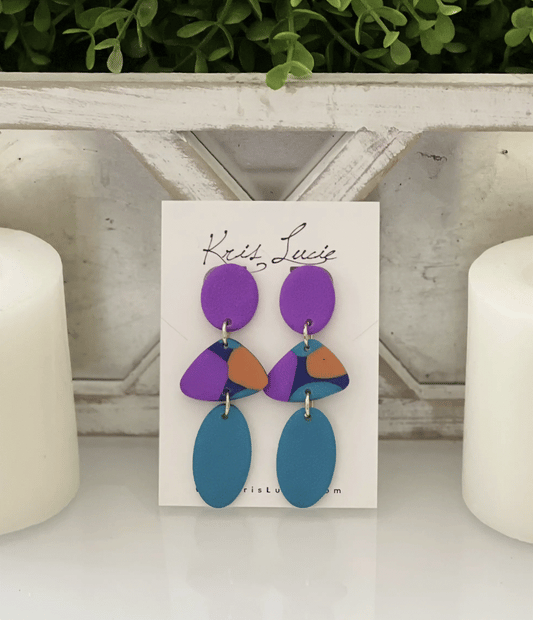 Pop Of Color Earrings