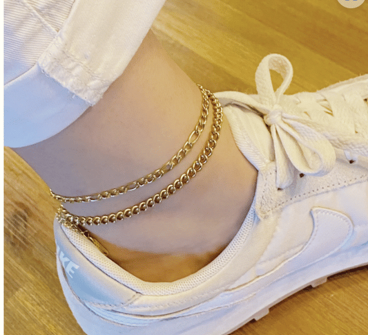 Double Chain Anklet