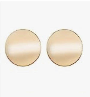 Polished Solid Circle Earrings - Reed House of Jewels Polished Solid Circle Earrings - Reed House of Jewels
