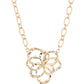 Hammered Floral Pendant Necklace - Reed House of Jewels