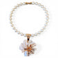 Chunky Flower Pearl Necklace - Reed House of Jewels