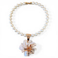 Chunky Flower Pearl Necklace - Reed House of Jewels