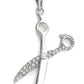 Crystal Large Scissors Pendant Necklace - Reed House of Jewels