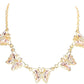 Crystal Blush Butterfly Collar Necklace - Reed House of Jewels