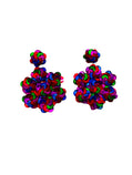 Multicolor Sequins Drop Earrings - Reed House of Jewels