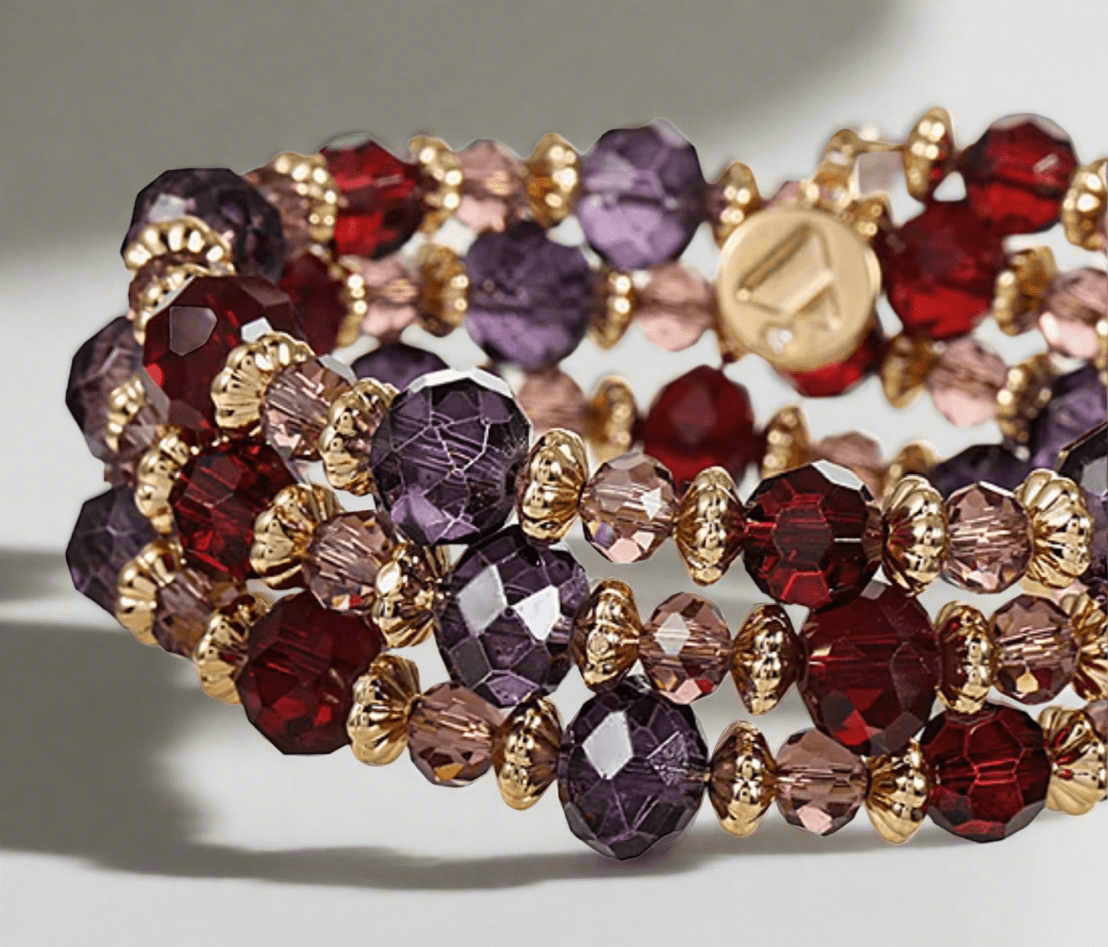 Beaded Multi - Color Wrap Bracelet - Reed House of Jewels