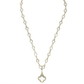 Crystal Motif Clover Pendant Necklace - Reed House of Jewels