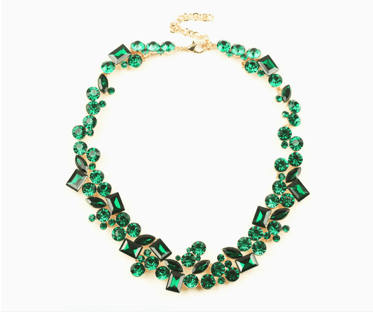 Green Collar Necklace - Reed House of Jewels