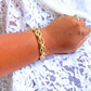 Gold Tone Chain Oval Link Bracelet - Reed House of Jewels