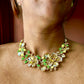 Golden Floral Necklace - Reed House of Jewels