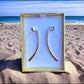 Gold Tone Thread Earrings - Reed House of Jewels