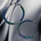 Multicolor Sequin Hoop Earrings - Reed House of Jewels