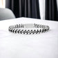 9” Men's Stainless Steel Two - Tone Cuban Chain Bracelet - Reed House of Jewels