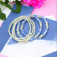 4 - pc. Violet Stretch Bracelet Stack - Reed House of Jewels
