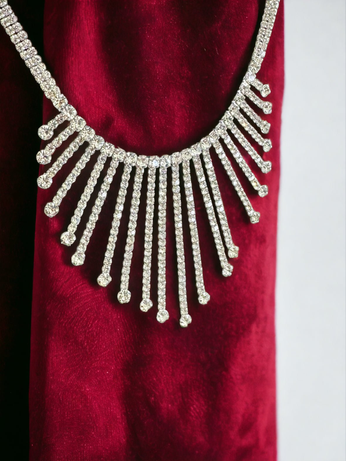 Chandelier Crystal Choker Necklace - Reed House of Jewels
