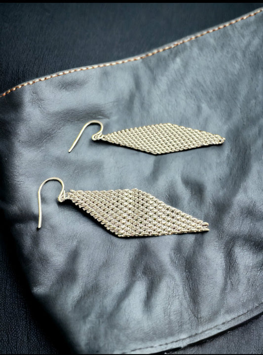 Diamond Shaped Drop Earrings - Reed House of Jewels