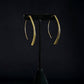 Gold Tone Thread Earrings - Reed House of Jewels