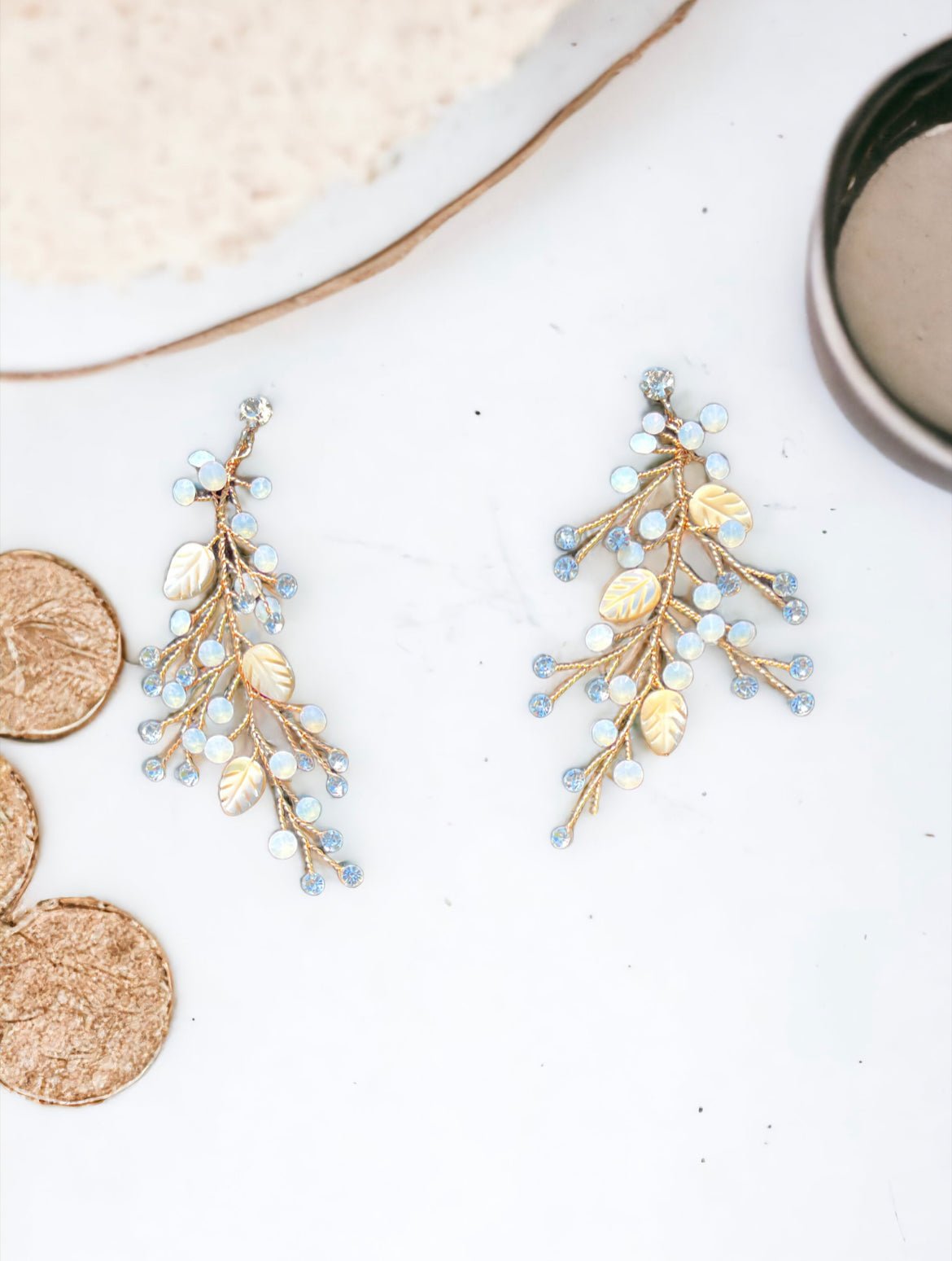 Dripping Crystals Earrings - Reed House of Jewels