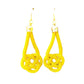 Ari Drop Earrings - Yellow - Reed House of Jewels