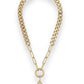 Gold Tone 18 Inch Curb Chain Necklace - Reed House of Jewels