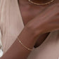 Rose Gold - Toned Paperclip Bracelet - Reed House of Jewels