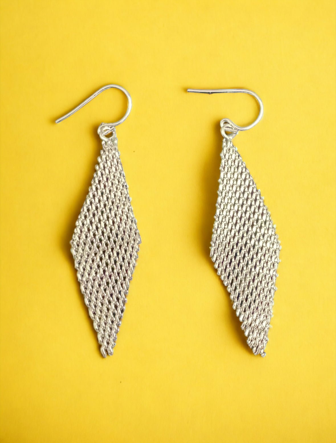 Diamond Shaped Drop Earrings - Reed House of Jewels