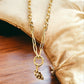 Gold Tone 18 Inch Curb Chain Necklace - Reed House of Jewels