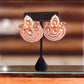 Glam Stud Earring - Rose Gold - Reed House of Jewels