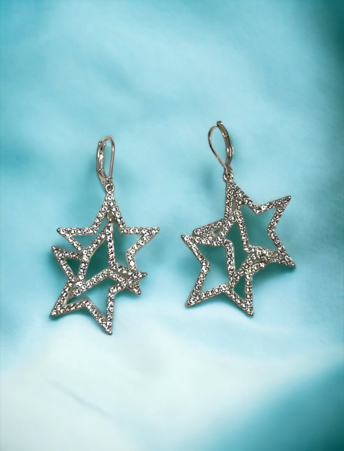 Double Star Crystal Earrings - Reed House of Jewels