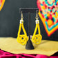 Ari Drop Earrings - Yellow - Reed House of Jewels