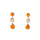 Orange and Pink Drop Earrings - Reed House of Jewels