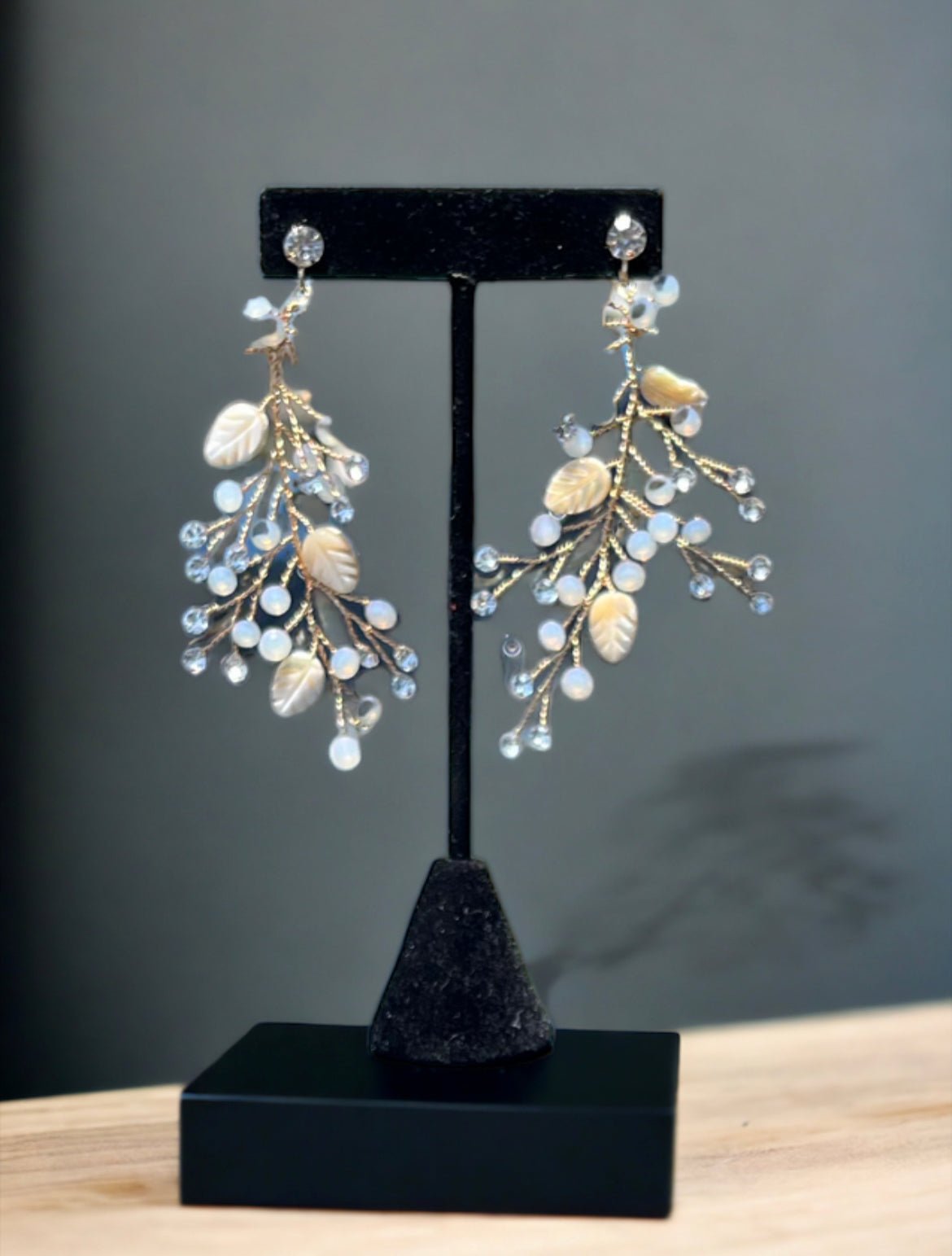 Dripping Crystals Earrings - Reed House of Jewels