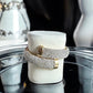 Rhinestone Crusted Wrap Gold Cuff - Reed House of Jewels