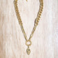 Gold Tone 18 Inch Curb Chain Necklace - Reed House of Jewels