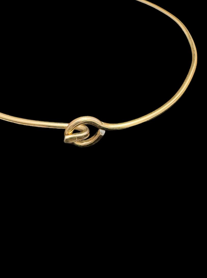 Gold Drop Disc Statement Necklace - Reed House of Jewels