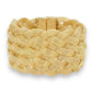 Gold Tone Braided Mesh Detail Bracelet - Reed House of Jewels