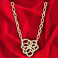 Hammered Floral Pendant Necklace - Reed House of Jewels