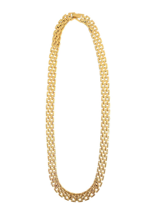 Paisley Gold Bismark Mesh Chain Necklace - Reed House of Jewels