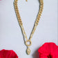 Gold Tone 18 Inch Curb Chain Necklace - Reed House of Jewels