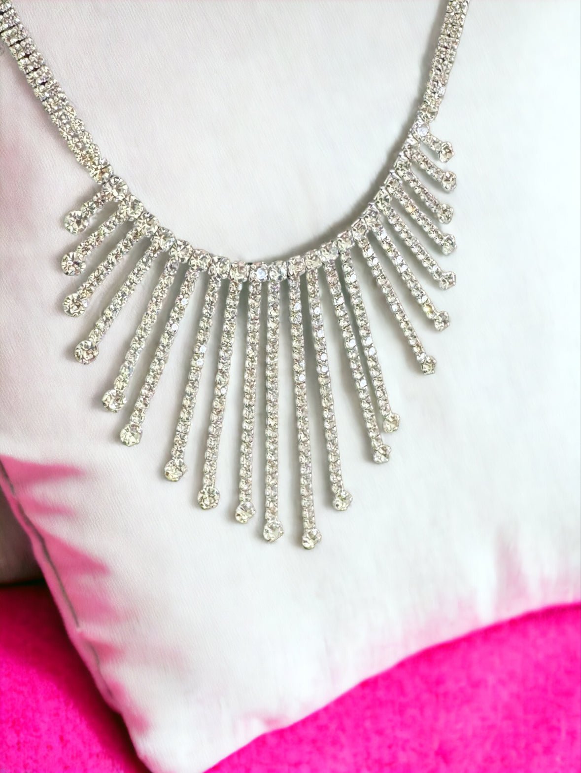 Chandelier Crystal Choker Necklace - Reed House of Jewels