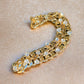 Cuban Link Chain and Large Crystal Necklace - Reed House of Jewels