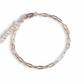 Rose Gold - Toned Paperclip Bracelet - Reed House of Jewels