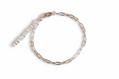 Rose Gold - Toned Paperclip Bracelet - Reed House of Jewels