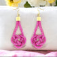Ari Drop Earrings - Pink - Reed House of Jewels