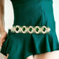 Emerald Crystal Art Deco Bracelet - Reed House of Jewels