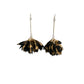 Leopard Print Drop Petal Long Earrings - Reed House of Jewels