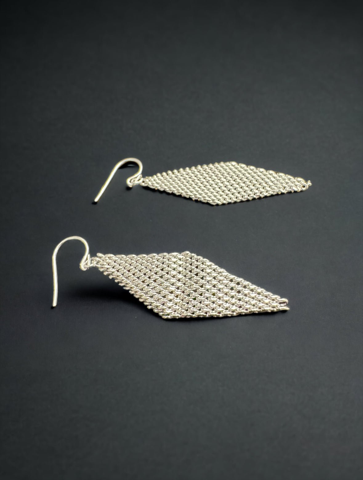 Diamond Shaped Drop Earrings - Reed House of Jewels