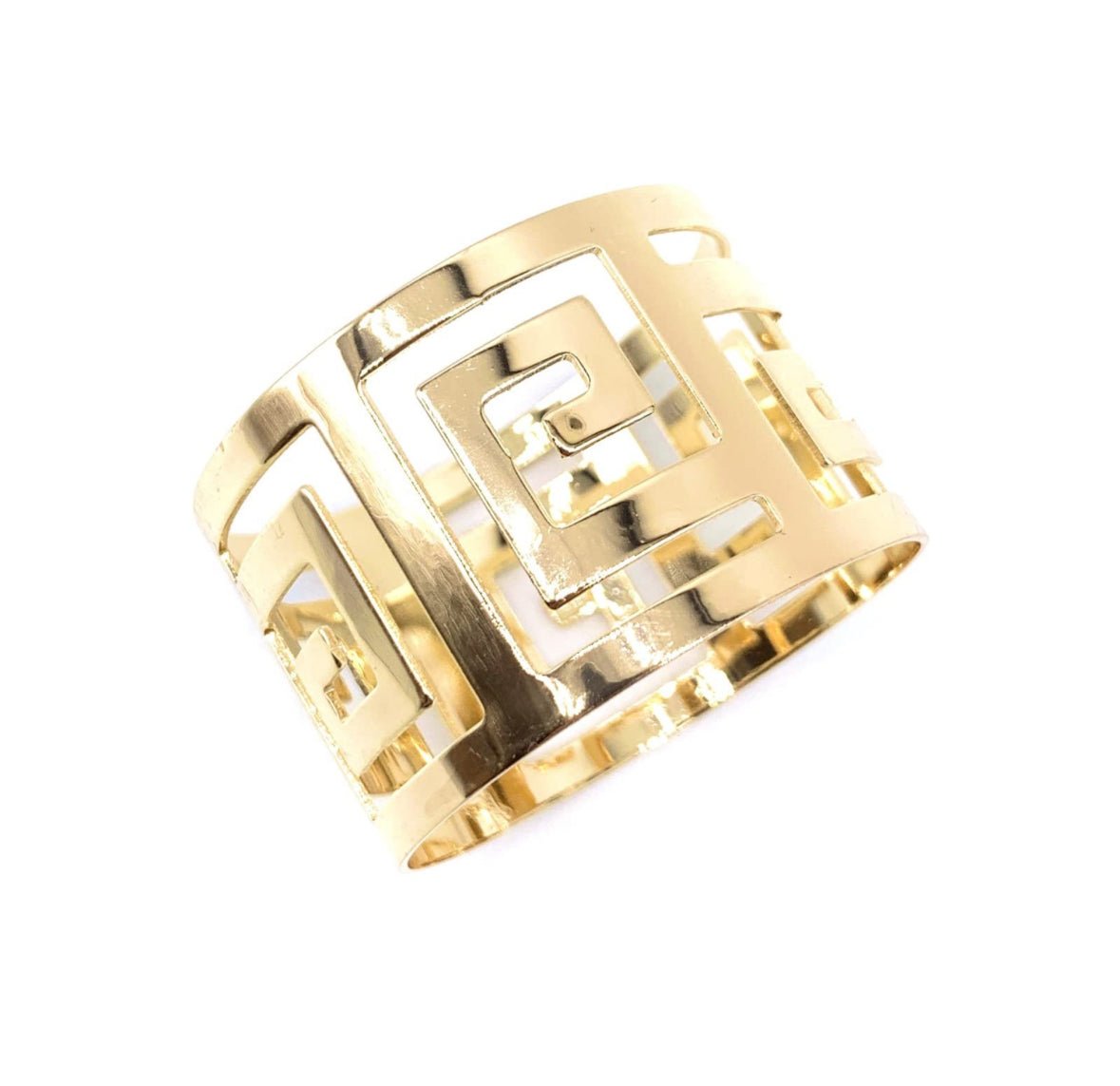 Gold Grecia - Style Cuff - Reed House of Jewels
