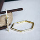 45 MM Crystal Hex Click Top Hoops - Reed House of Jewels